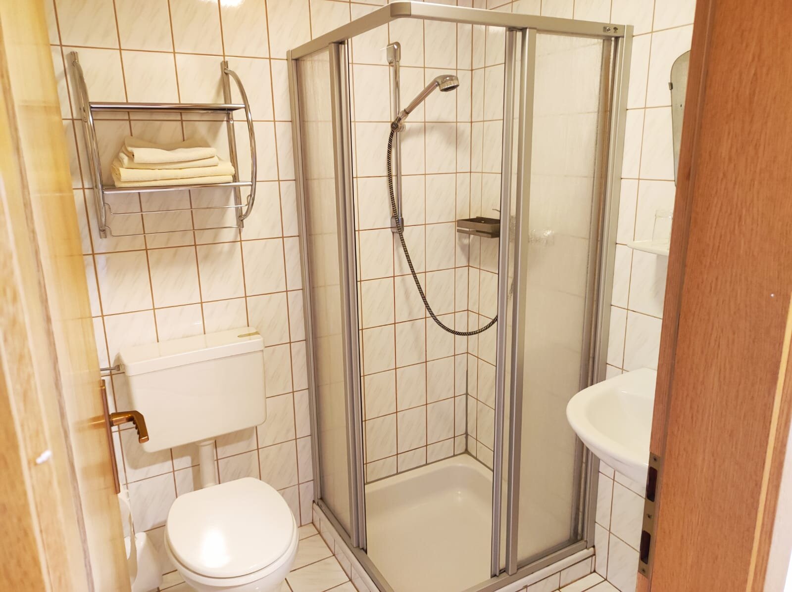 Badezimmer der Ferienwohnung